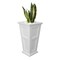 Mayne Fairfield Tall Planter - White 5829-W - alternate 5